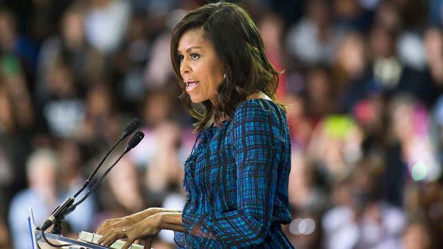 Image for article titled Michelle Obama To DNC: ‘After This Election You Dipshits Are On Your Own’