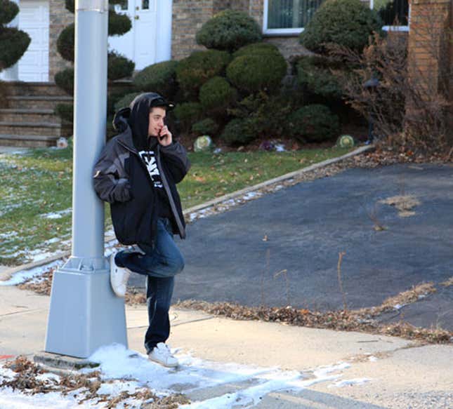 Neighbors are keeping close watch on the teen, who has an unsettling number of pockets.