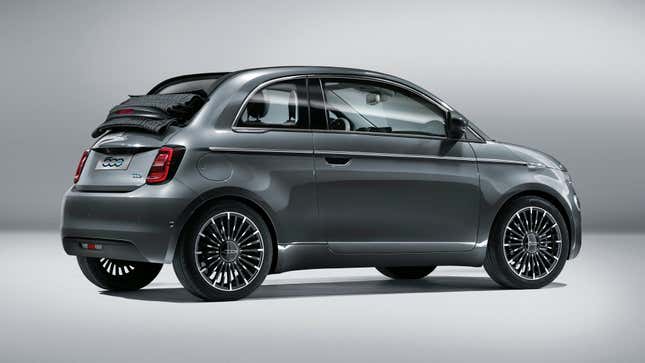 Imagen para el artículo titulado Este es el nuevo Fiat 500 totalmente eléctrico, y es una belleza