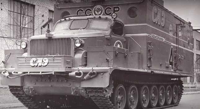Image for article titled Soviet Versions Of The Antarctic Snow Cruiser Were So Much Better Than America's