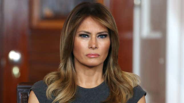 Image for article titled Melania Trump Figures It’s Time To Sit Barron Down And Tell Him He Was Bred For His Organs