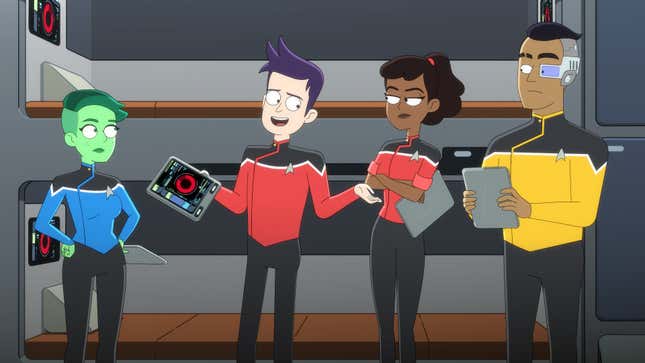On <i>Star Trek: Lower Decks, </i>high-concept meets low effort