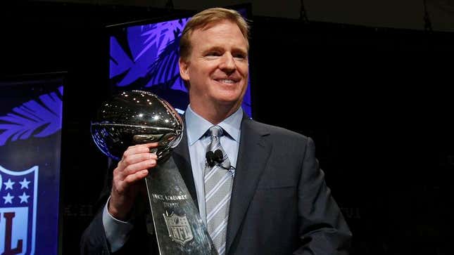 Image for article titled Roger Goodell Announces New Contest Offering NFL Fans Chance To Present Lombardi Trophy To Super Bowl–Winning Team