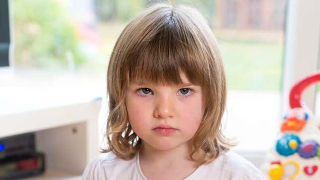 Experts say the remarkable preschooler displays levels of shame and self-loathing on par with most high school freshmen.