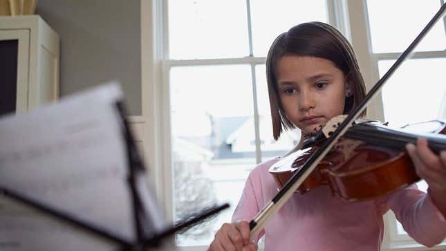 Image for article titled Parents Wish Weak-Willed Daughter Would Push Back Against Violin Lessons Just A Little
