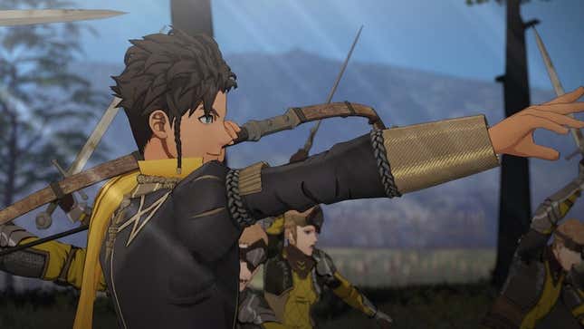 claude in fire emblem three houses on the nintendo switch