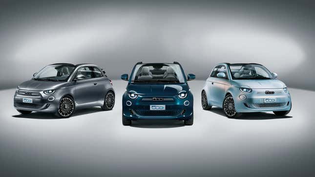 Imagen para el artículo titulado Este es el nuevo Fiat 500 totalmente eléctrico, y es una belleza