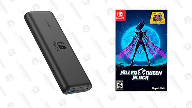 Killer Queen Black | $8 | Best Buy
Anker PowerCore Nintendo Switch Portable Charger | $50 | Best Buy