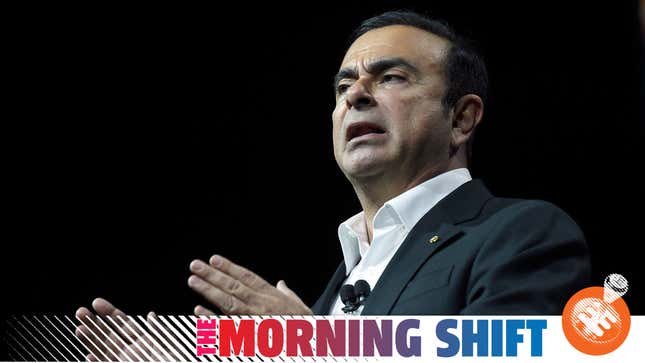 Carlos Ghosn at the Consumer Electronics Show in 2017.