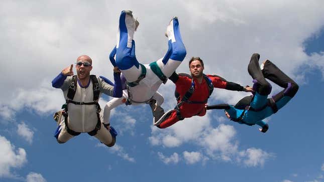 Image for article titled Man Unwilling To Skydive Blasted For Contradicting Previous ‘Up For Whatever’ Stance