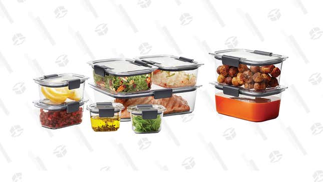 Rubbermaid Brilliance Leak-Proof Food Storage Containers | $20 | Walmart