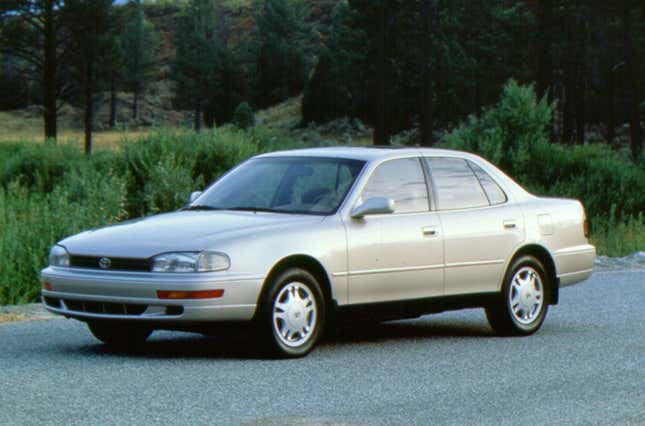 Just like this, but refrigerator white. Unsurprisingly, I never really took any photos of the Camry.