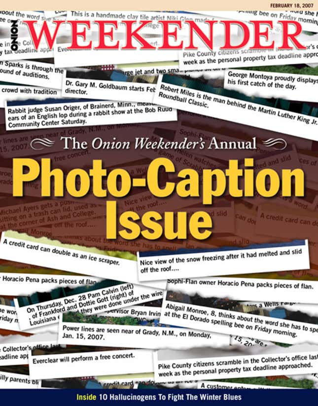 Image for article titled Photo-Caption Issue