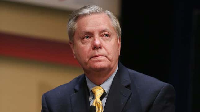 Image for article titled Lindsey Graham Can’t Believe He Left CD With Campaign Song At Red Roof Inn