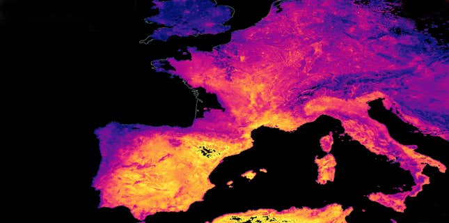 La ola de calor en Europa ha provocado que Francia bate su récord histórico de temperatura.