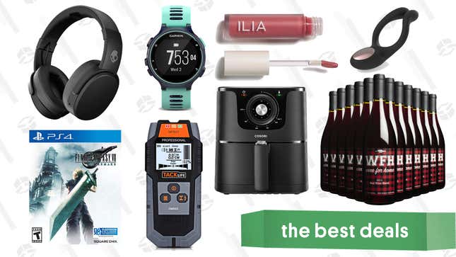 Image for article titled Wednesday&#39;s Best Deals: Skullcandy Crusher Headphones, Garmin Forerunner Watch, Final Fantasy VII Remake, WFH Wine, Ilia Tinted Lip Oil, and More