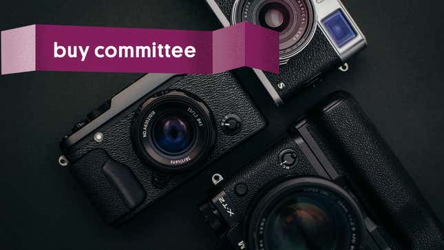 Image for article titled Buy Committee: Which Mirrorless Camera Should I Buy?