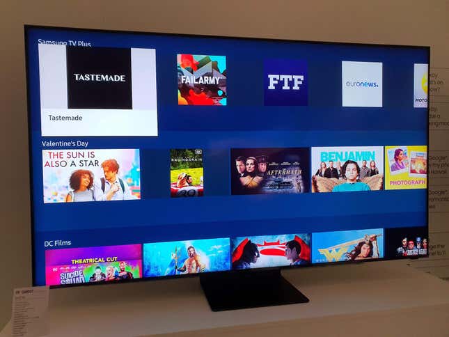 Imagen para el artículo titulado Pantalla sin bordes, sonido en 3D y la voz de Alexa: así son los nuevos televisores QLED de Samsung