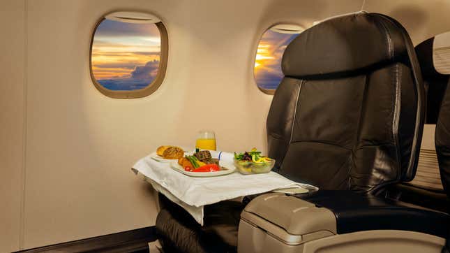 Image for article titled Airline launches “farm to plane” meals with veggies grown a mile from the runway