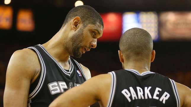 Image for article titled Tim Duncan Encourages Teammates To Be Fathers First, Basketball Players Second