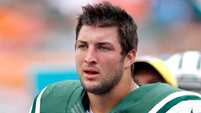 Image for article titled At Moment Like This, Tebow Doesn’t Know Who To Turn To