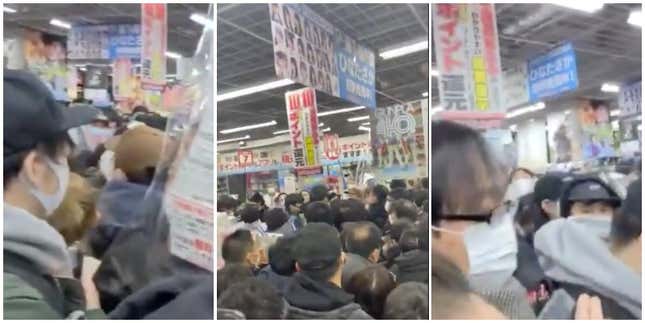 Image for article titled Complete Chaos At Tokyo Retailer Over PS5 Sales