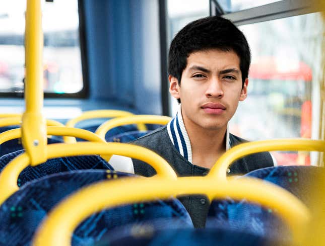 Image for article titled ‘You A Pumpkin-Headed Bitch’ Announces Bus Teenager