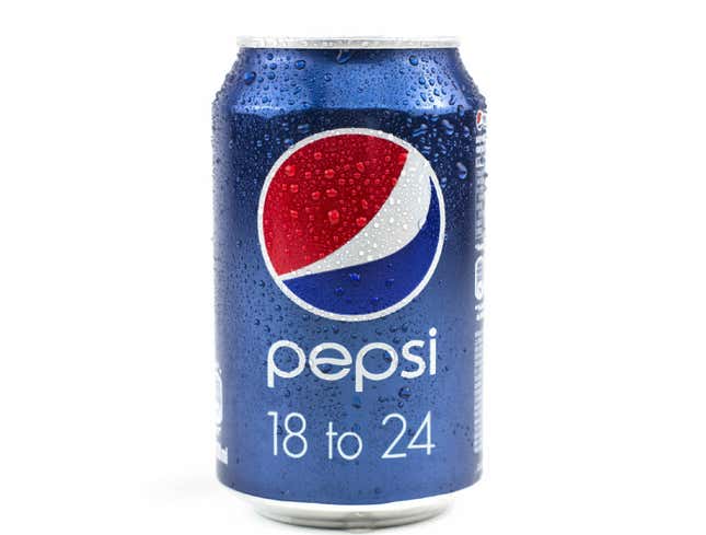 Image for article titled New Pepsi Product Specifically Mentions Target Demographic In Name