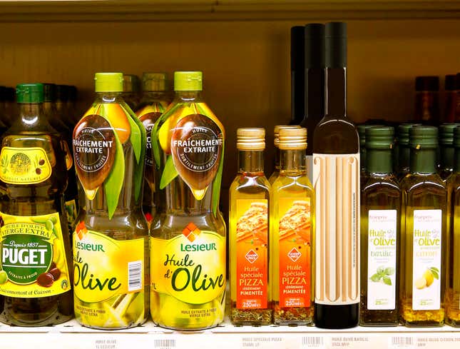Image for article titled Olive Oil In Skinny Bottle Obviously Better