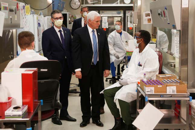 Image for article titled Vice President Mike Pence Is a Crash Test Dummy for Trump
