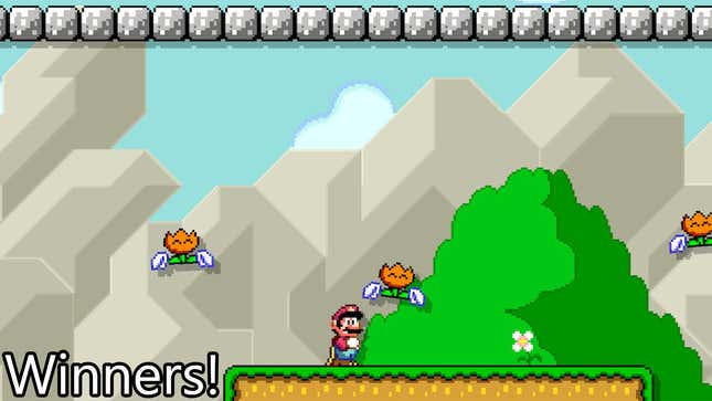 Image for article titled Mario Maker Contest: I Love Power-Ups, Winners!