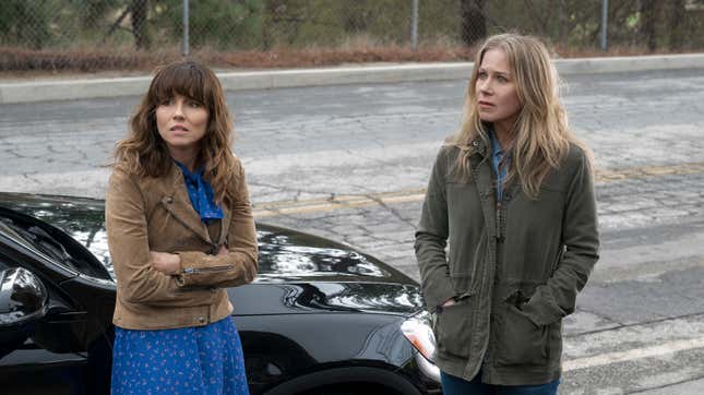 Linda Cardellini and Christina Applegate star in Dead To Me