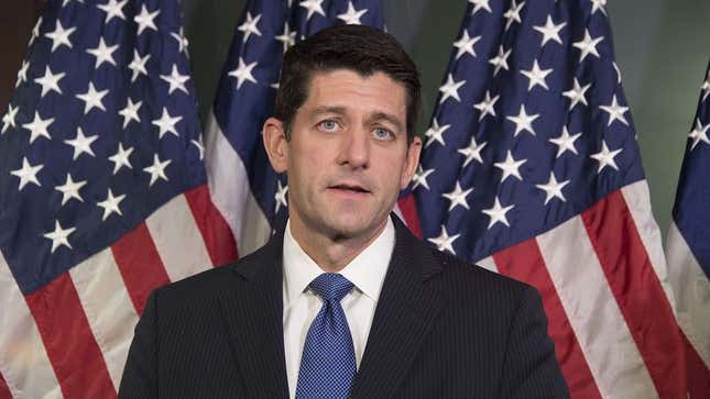 Image for article titled Paul Ryan: ‘The Comments Donald Trump Will Make Over The Next Few Months Are Regrettable’
