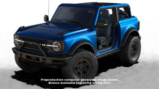 Only 7,000 New Ford Broncos Will Be Able To Get This Limited