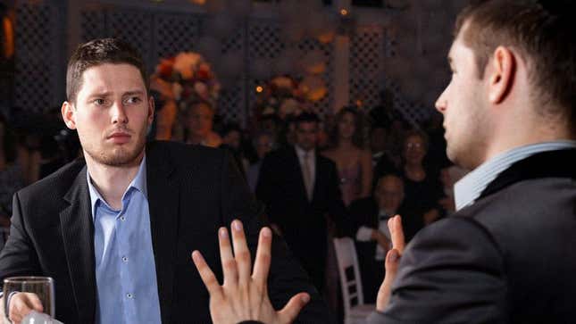 Image for article titled Man Scolded By Brother-In-Law For Not Taking Better Advantage Of Open Bar
