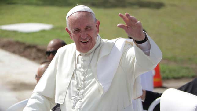 Image for article titled Pope Francis’ U.S. Itinerary