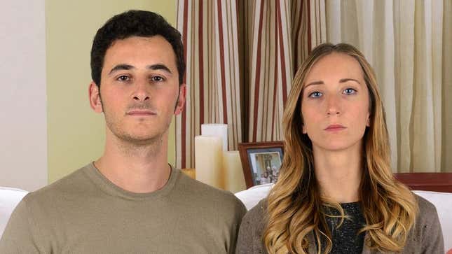 Image for article titled Dreary, Passionless Couple Believes Your Soulmate Out There Too