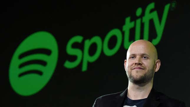 Image for article titled Spotify Celebrates 100th Dollar Given To Artists