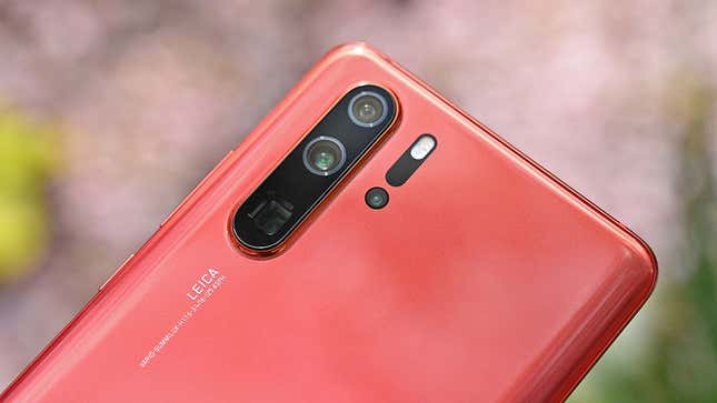 The Huawei P30 Pro is another phone with a TOF sensor built in.