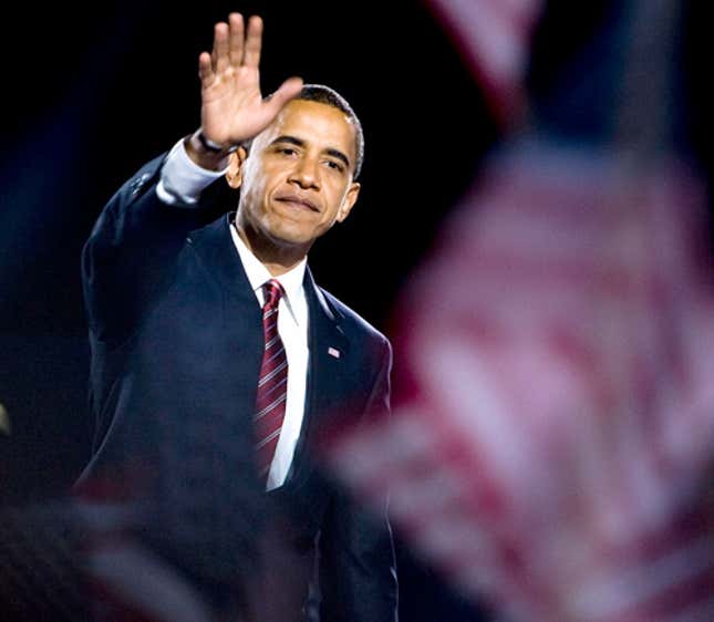 Faced with losing everything, Americans took a long overdue step forward and elected Barack Obama.