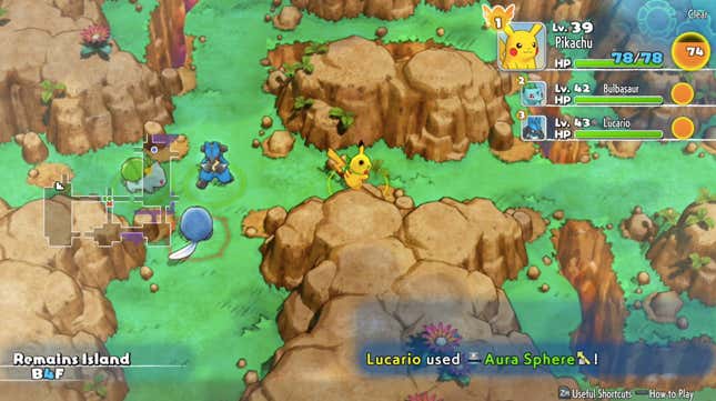 Image for article titled Pokémon Mystery Dungeon: Rescue Team Remake Coming To Switch In March