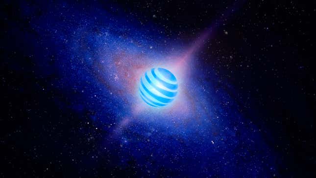 Image for article titled Rapidly Expanding AT&amp;T Merges With Entirety Of Existence