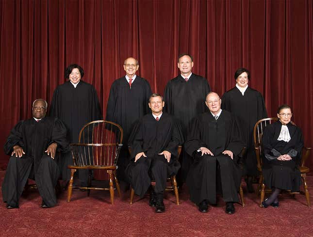 Image for article titled Supreme Court Issues 7-1 Decision To Find Scalia&#39;s Killer