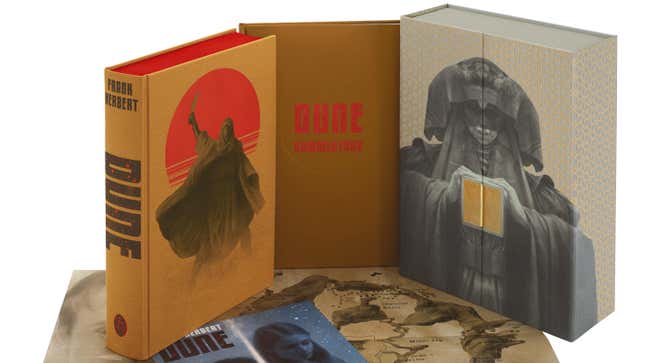 A look at the limited-edition copy of Dune.