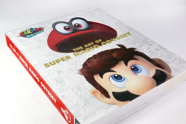 The Art of Super Mario Odyssey | $20 | Amazon
