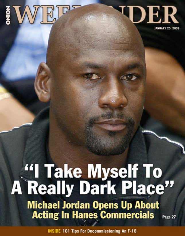 Image for article titled Michael Jordan Opens Up About Acting In Hanes Commercials