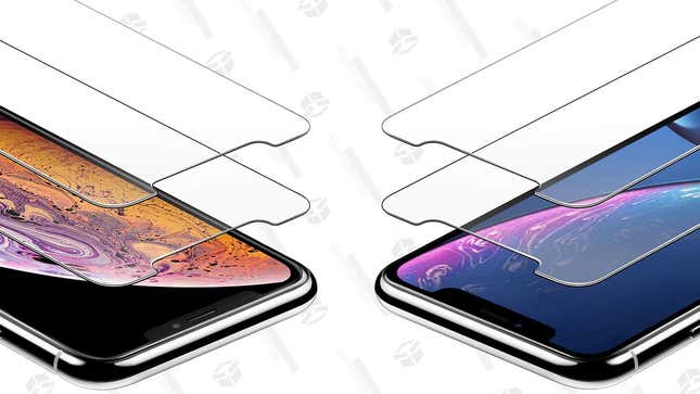 2-Pack iPhone XR/11 Screen Protectors | $3 | Amazon | Promo code GLASP299
2-Pack iPhone XS Max/11 Pro Max Screen Protectors | $3 | Amazon | Promo code GLASP299