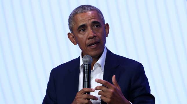 Obama Says Trump “Promised An Elixir" to Americans Alarmed by Seeing a Black Man as President