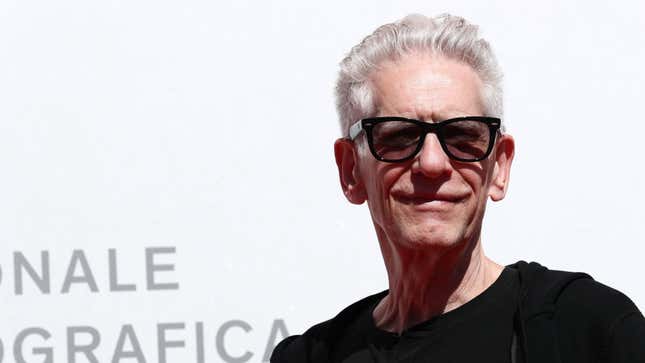 David Cronenberg at a Crash screening during the 76th Venice Film Festival on September 5, 2019.