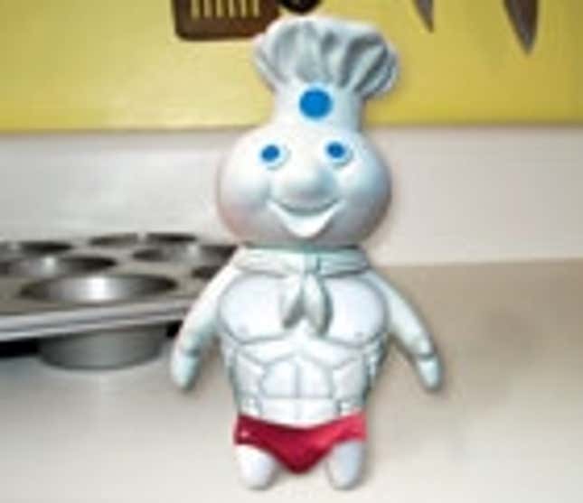 Image for article titled Pillsbury Doughboy&#39;s Image Sexed Up
